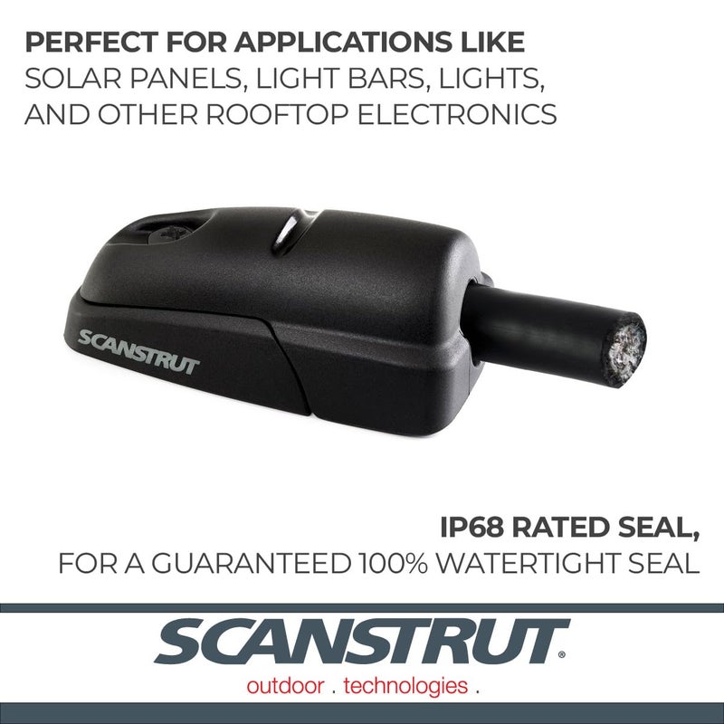 Scanstrut DS-H10-BLK Horizontal Cable Seal for Cables from 6-10mm - Black - Image 3